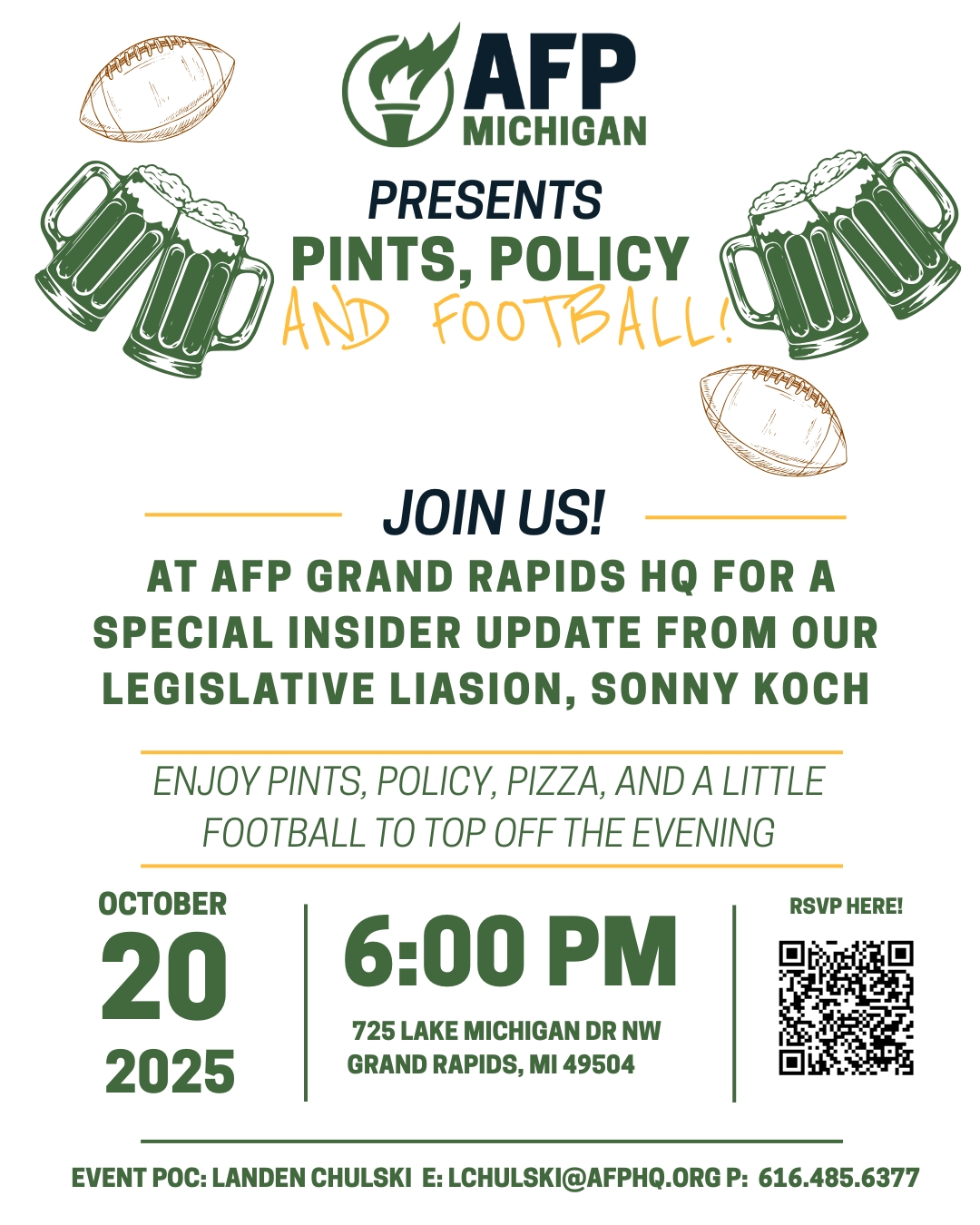Pints and Policy