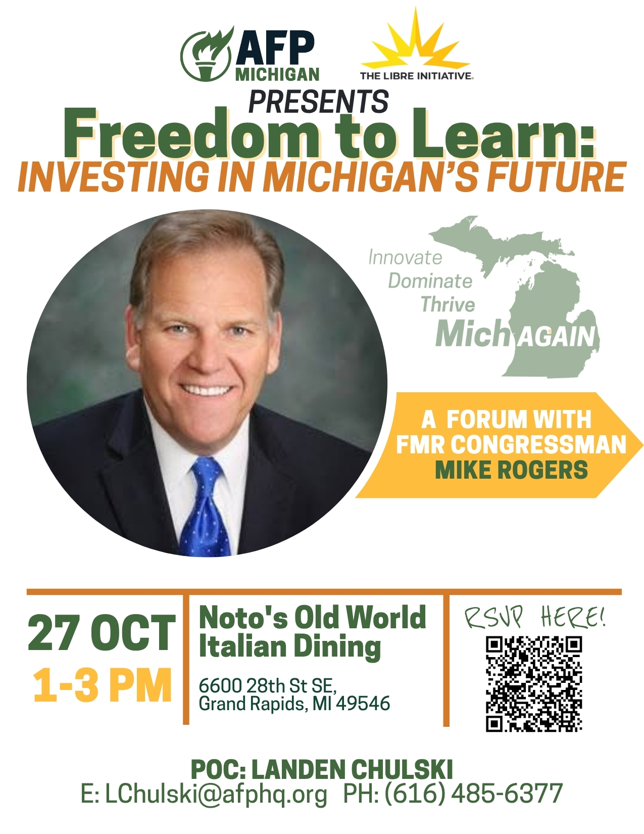 Mike Rogers Event