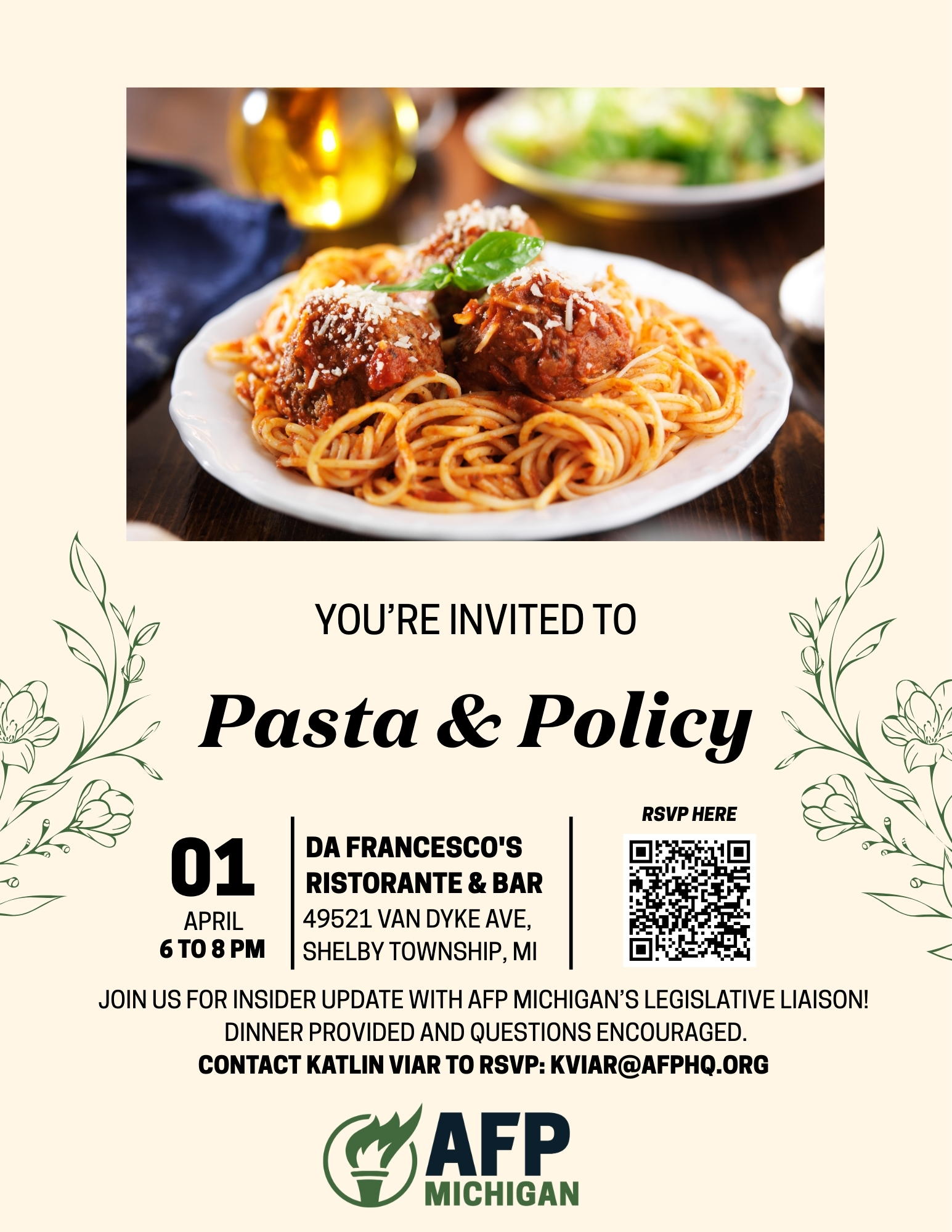 Pasta and Policy